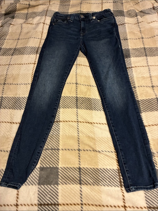 True Religion Denim - True Religion Skinny Jeans in Dark Indigo Wash